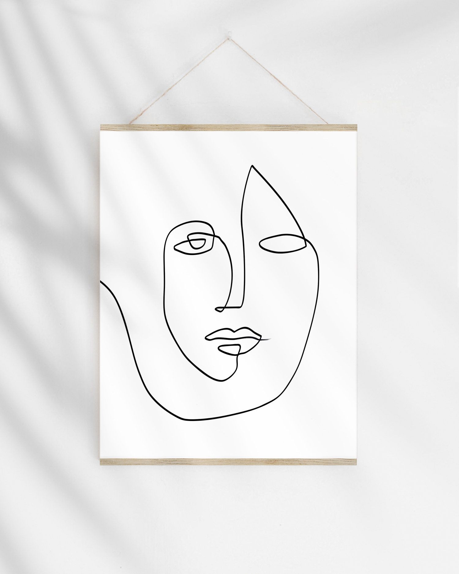 Abstract Face Drawing